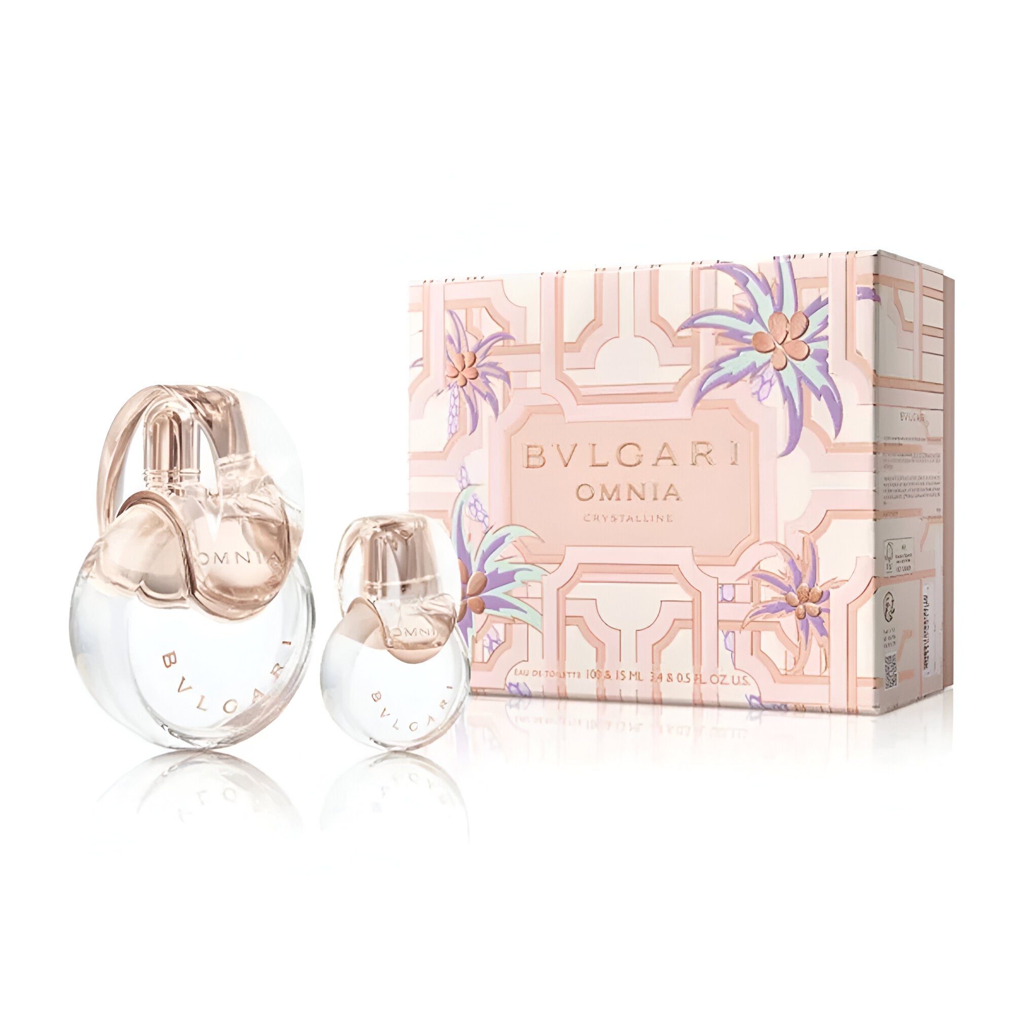 Bvlgari Omnia Crystalline EDT For Women Gift Set