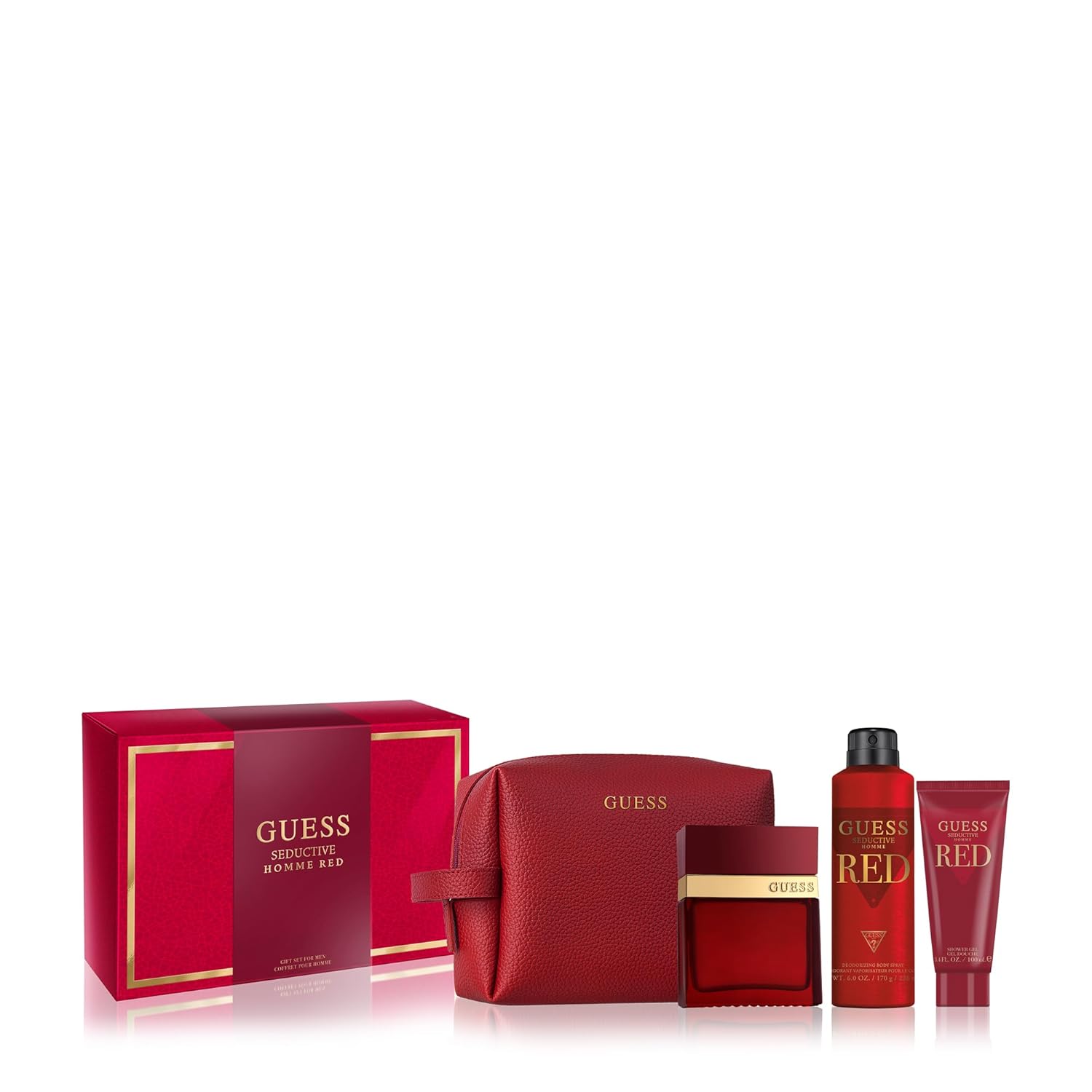 Guess Seductive Homme Red EDT Set for Men | My Perfume Shop